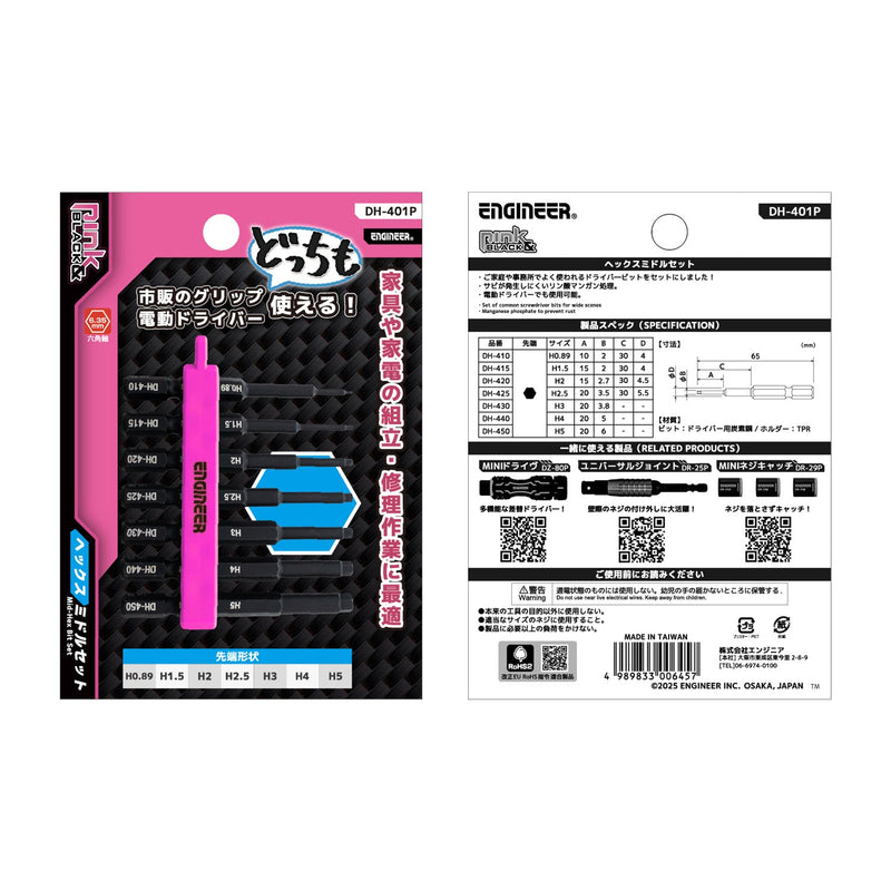 ギャラリービューアに画像をロードする, DH-401P ヘックスミドルセット
