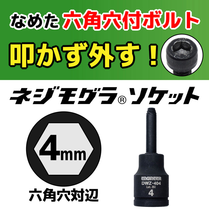 ギャラリービューアに画像をロードする, DWZ-404 ネジモグラ ソケット
