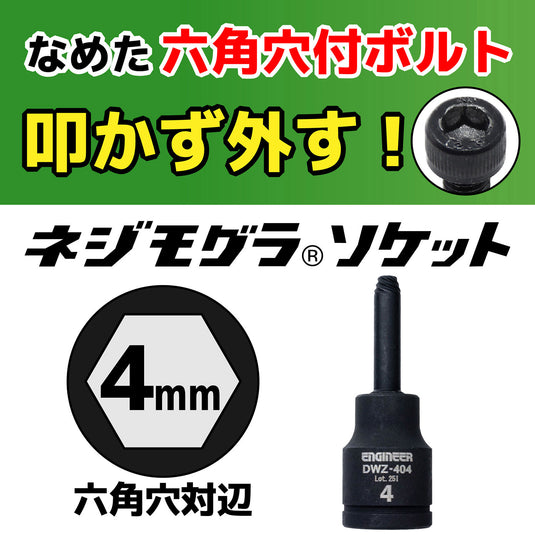 DWZ-404 ネジモグラ ソケット