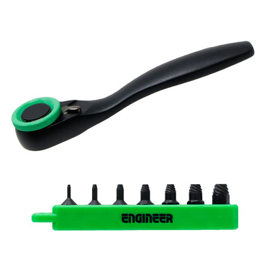 DZ-373 Ratchet Wrench Mini&Socket Screw ExtractorExtremely short