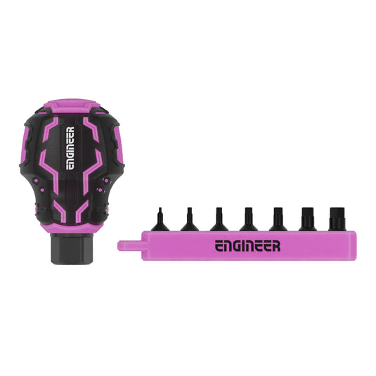 DZ-91, 92, 91P, 92P STUBBY Drive & Extra Short Bit Set Engineer Green Black Pink